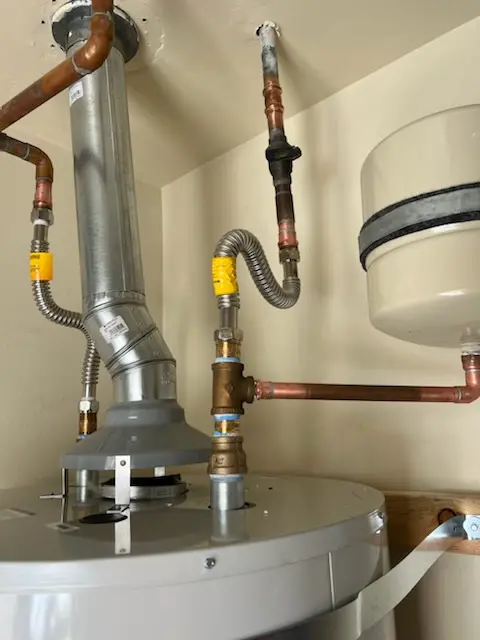 Water heater installation and plumbing repair in Haines Corner